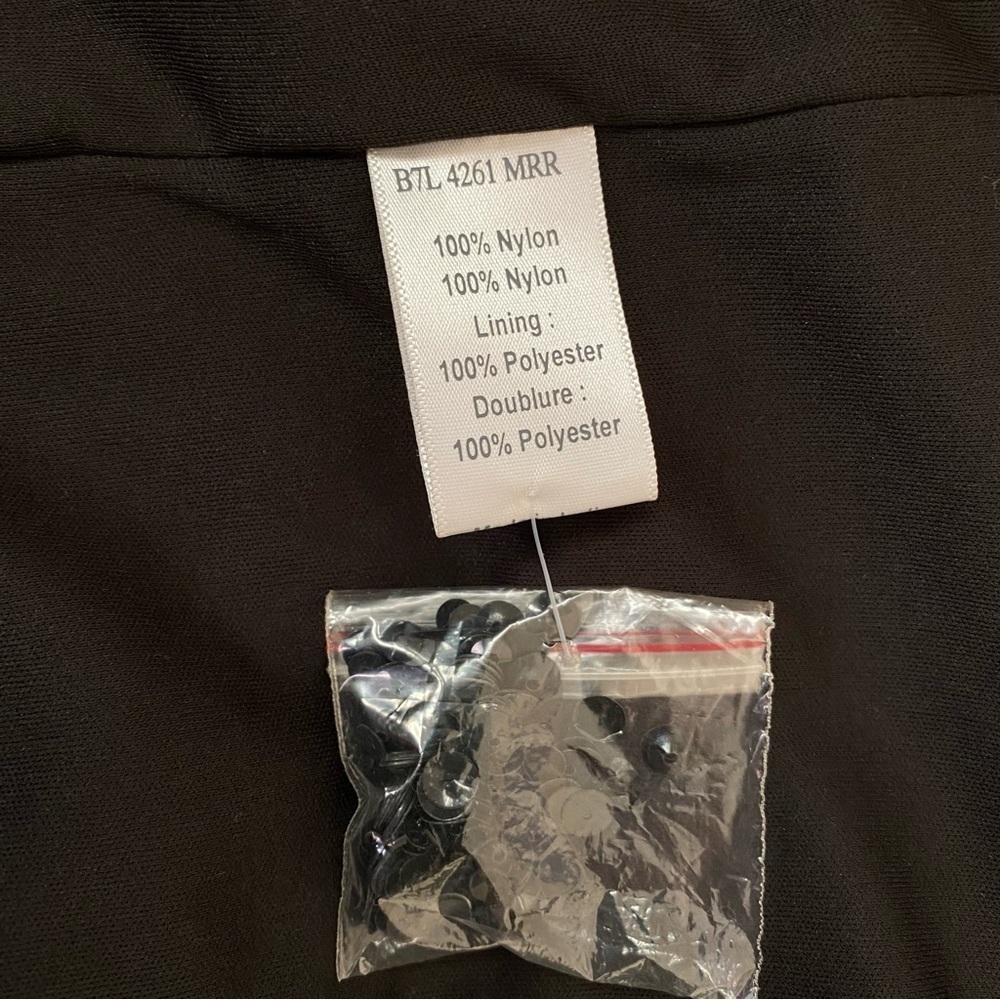 Parker Sequin Mini Dress in Black - Picture 11 of 12